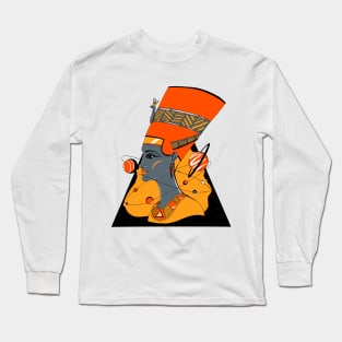 Orangrey Nefertiti and The Stars Long Sleeve T-Shirt